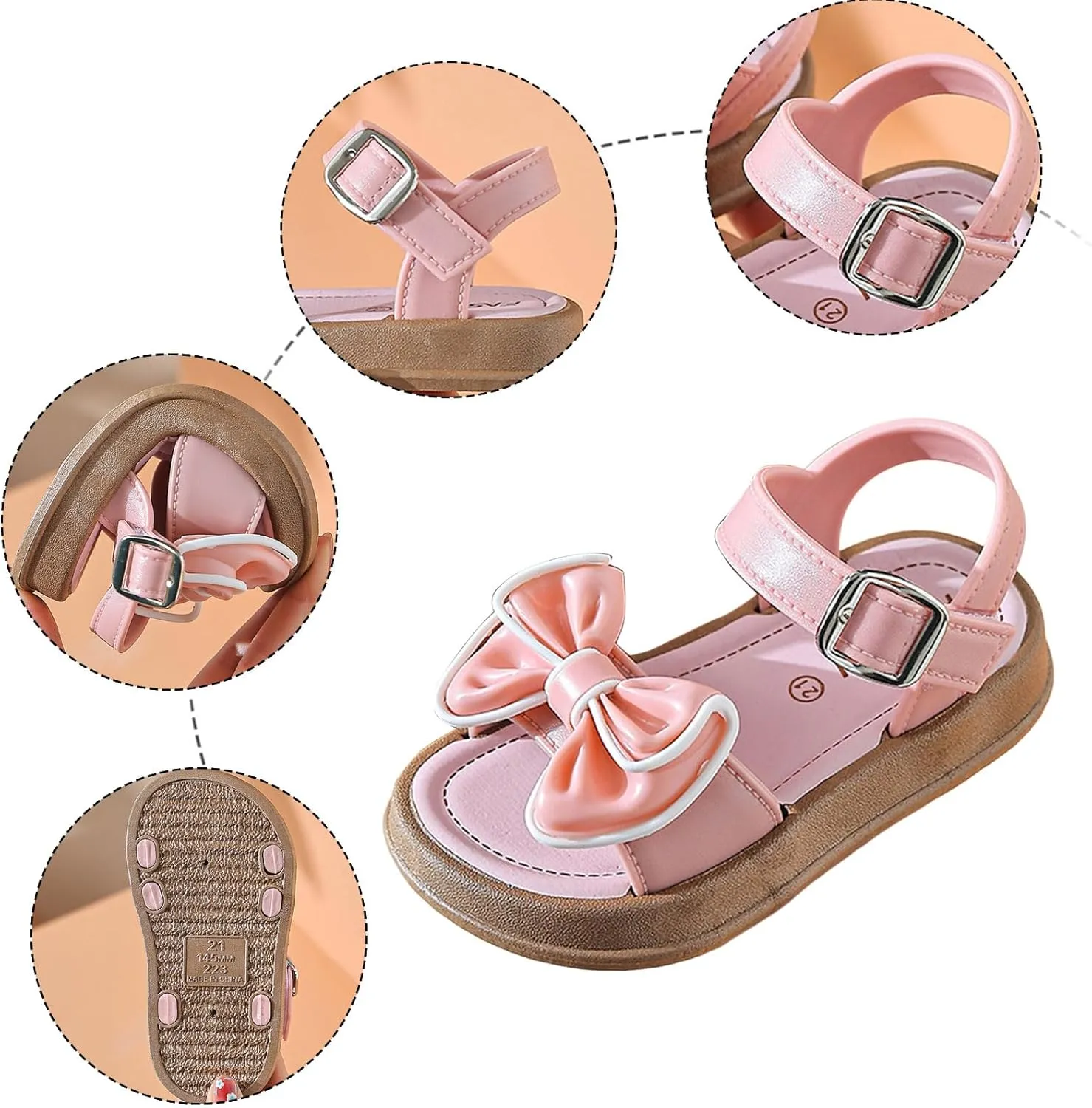 2025 New Comfortable Sandals for Girls in Summer with Soft Sole and Durable Properties Girls Summer Sandals Girl Sandles