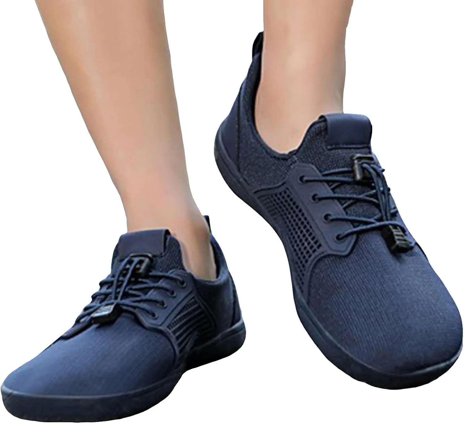 Air Cushion Sole Sneakers for Women Non Slip Workout Fashion Tennis Running Sneakers Lightweight Elderly Shoe