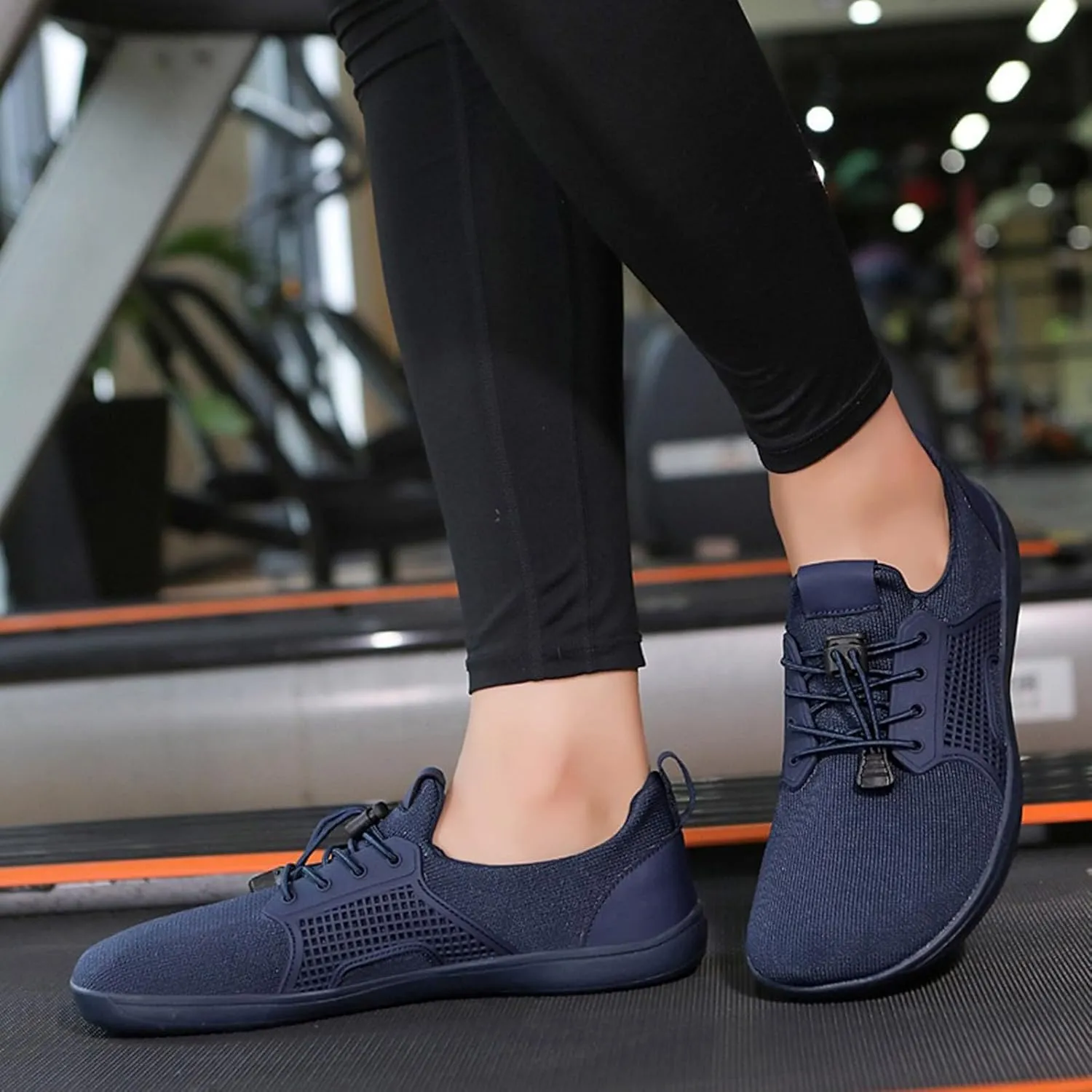 Air Cushion Sole Sneakers for Women Non Slip Workout Fashion Tennis Running Sneakers Lightweight Elderly Shoe