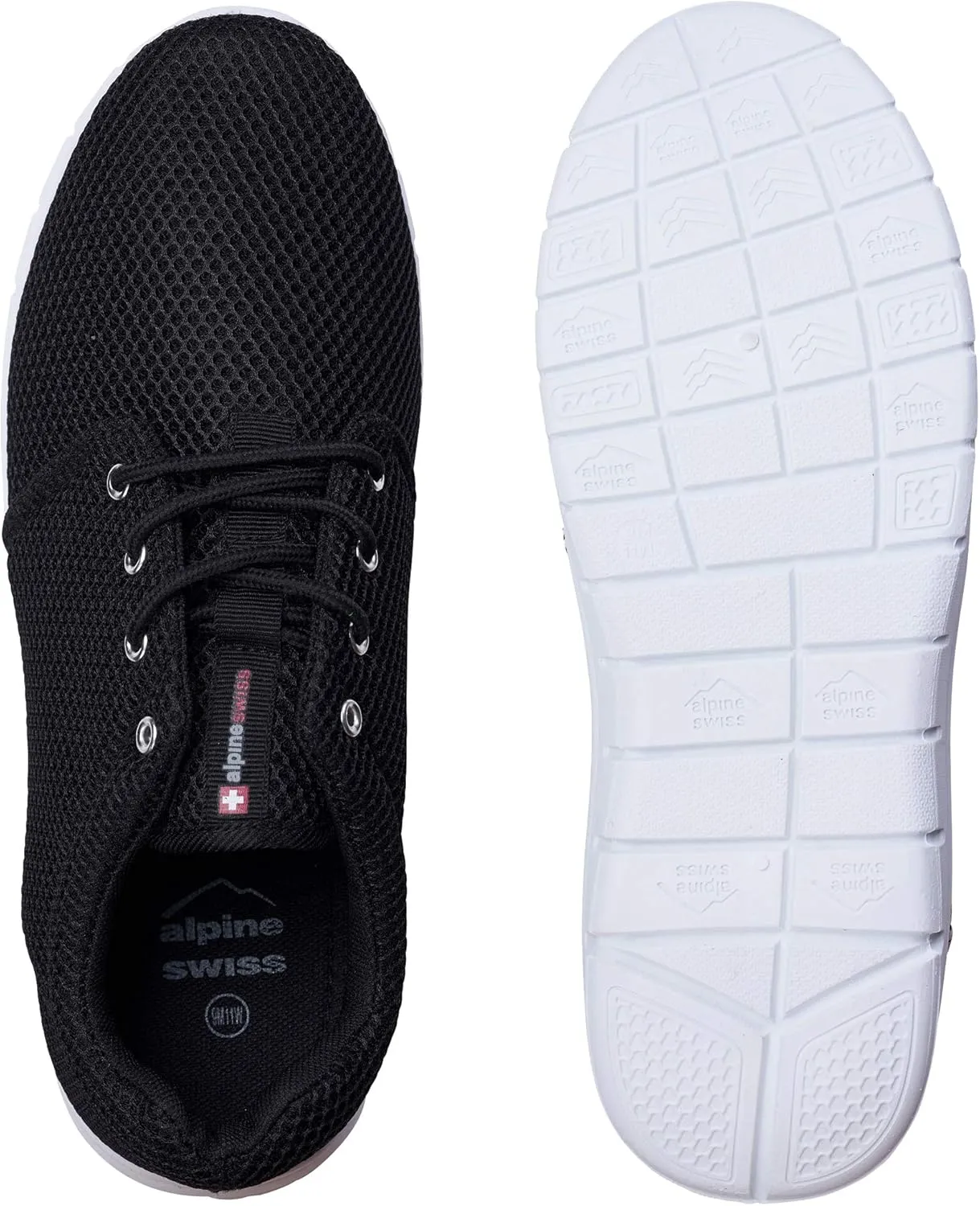 Alpine Swiss Kilian Mesh Sneakers Breathable Lightweight Fashion Trainers