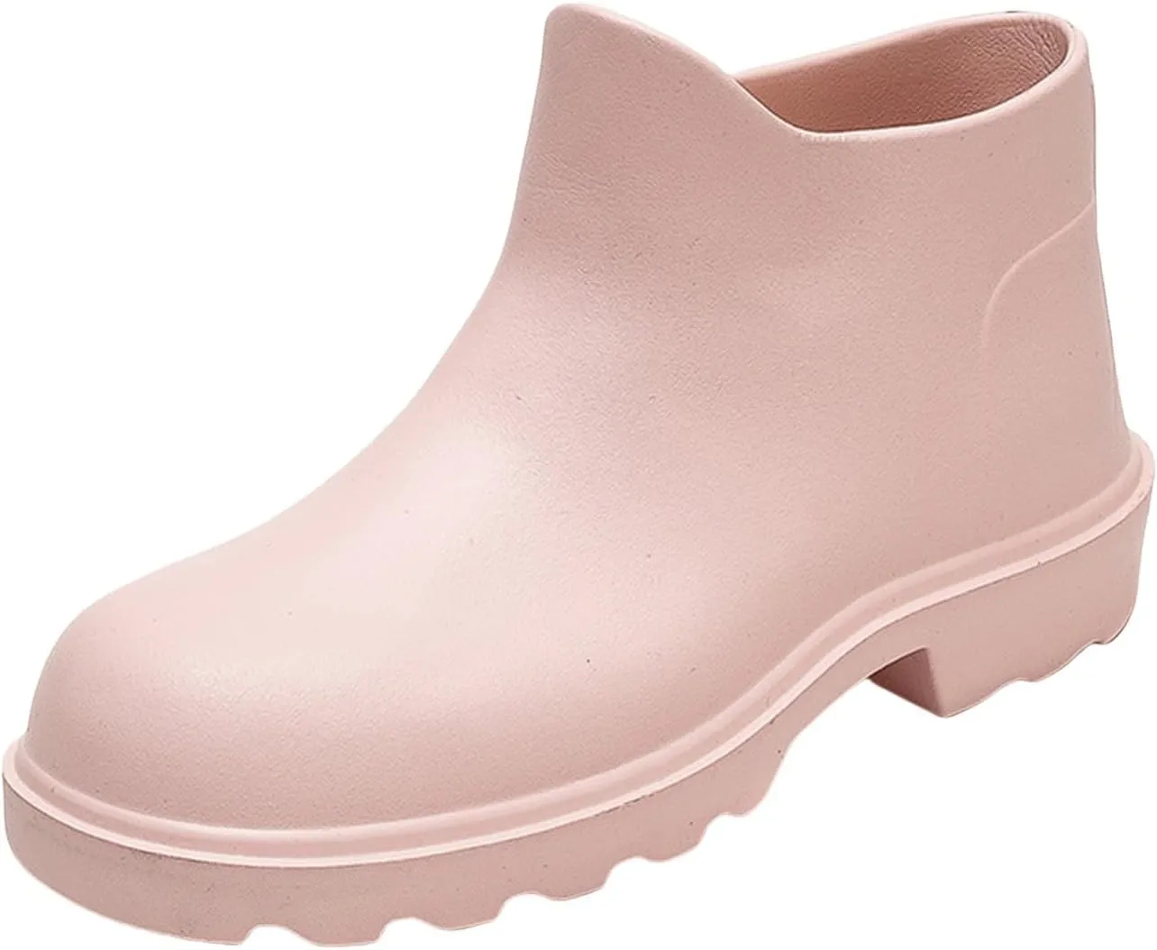 Ankle Rain Boots for Women Waterproof Fashion Short Tube Water Proof Non Slip Rain Boots Non Slip Fishing Shoes