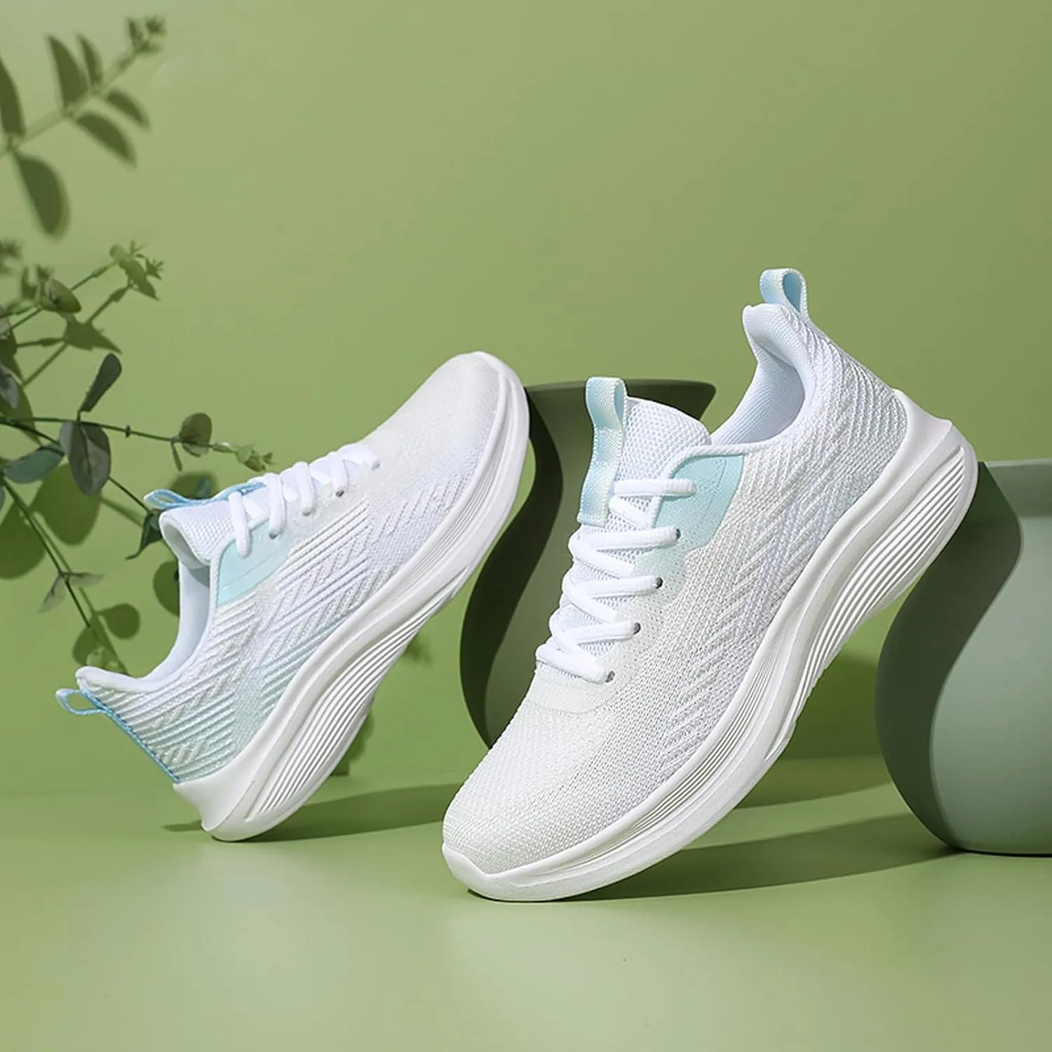 Arch Support Platform Sneakers for Women Non Slip Workout Fashion Tennis Running Sneakers Canvas Slip on Shoe