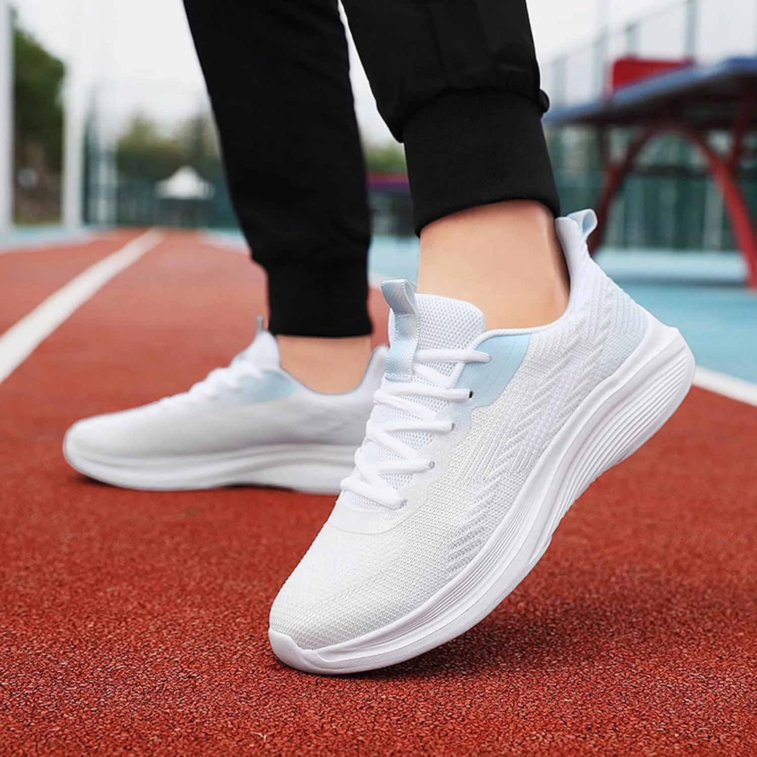 Arch Support Platform Sneakers for Women Non Slip Workout Fashion Tennis Running Sneakers Canvas Slip on Shoe