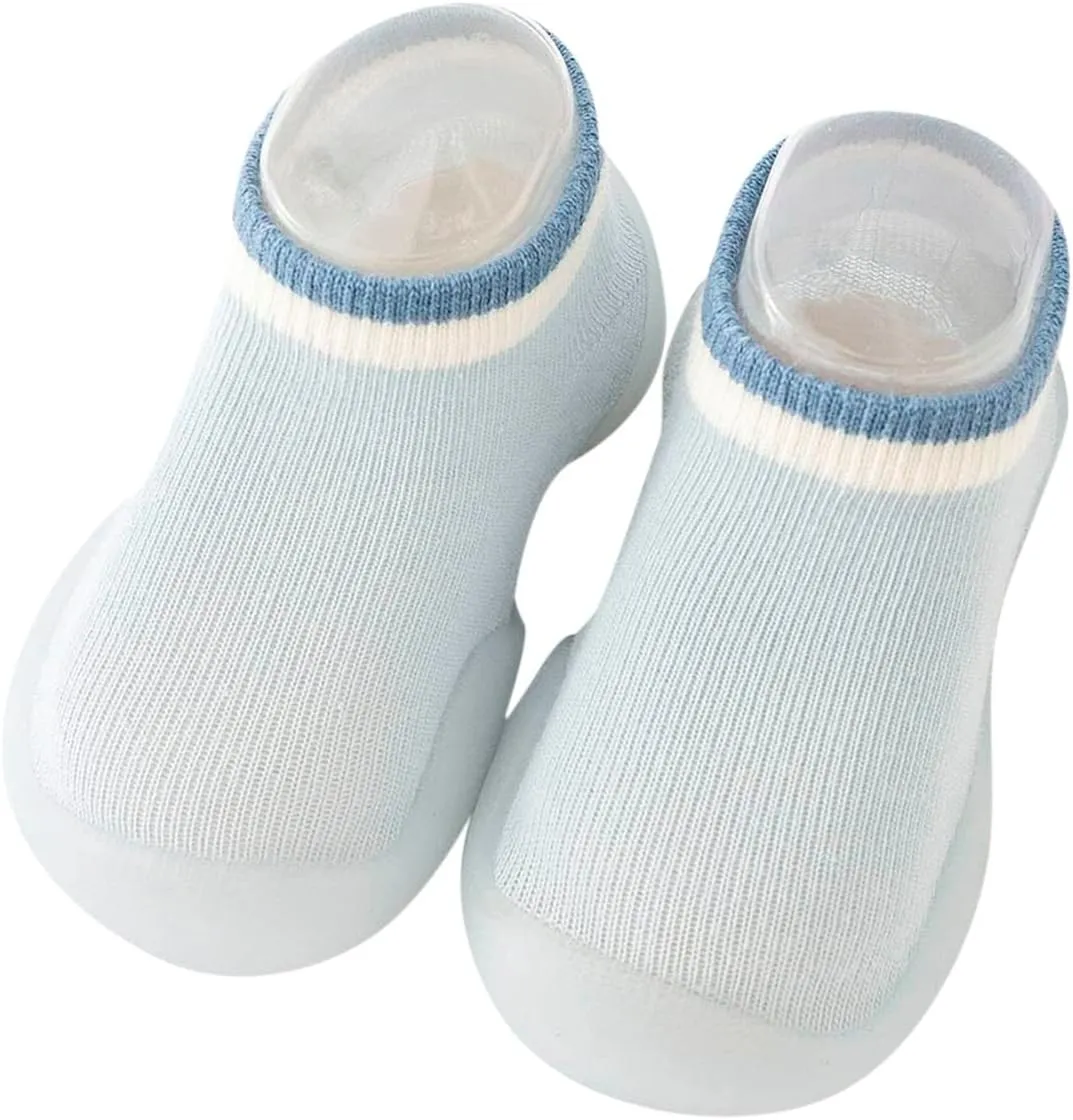 Baby Girl Shoes Autumn Children Toddler Shoes Boys and Girls Floor Sports Socks Shoes Solid Color Light and Cute B