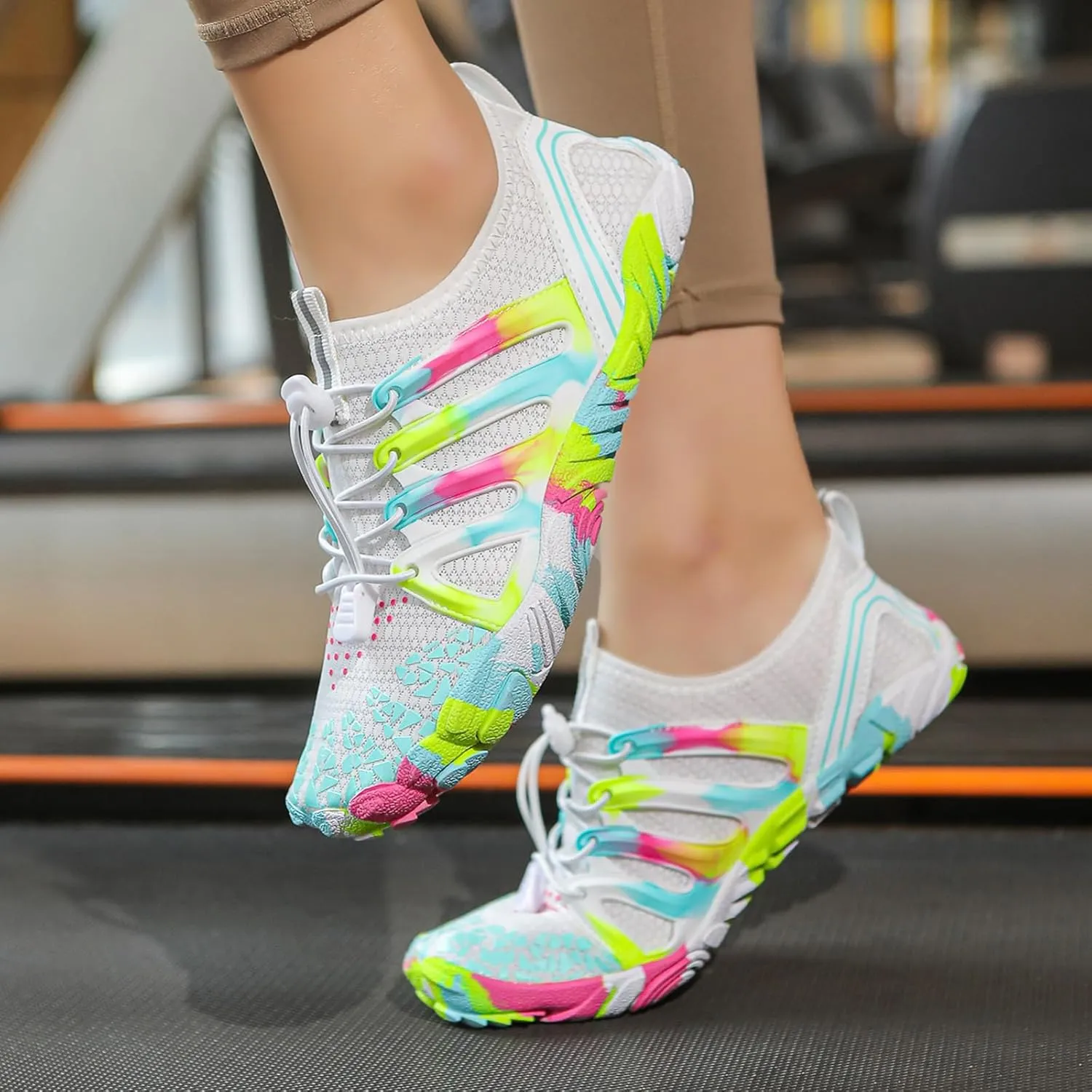 Barefoot Shoes for Women Hiking Footwear Healthy & Non-Slip Barefoot Shoe Wide Toe Box, Zero Drop, Water Resistant, Lightweight Breathable Grounded Footwear for Walking Running Hiking Workout Sneakers