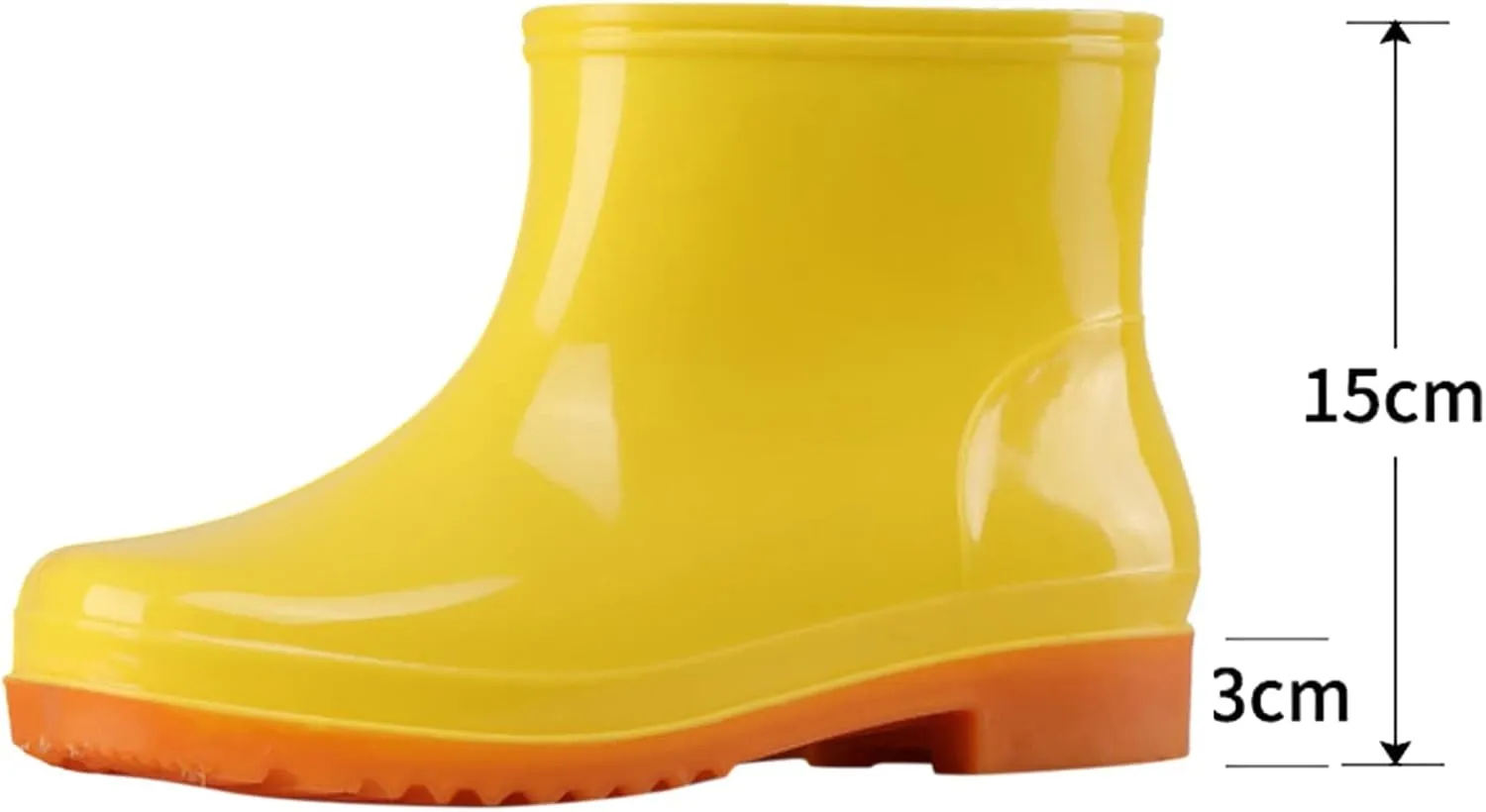 BORAMAX Tall rain Boots for Women and Waterproof Garden Shoes, Anti-Slipping Rainboots for Ladies Stylish Light Car Wash Footwear for Lawn Care, Gardening