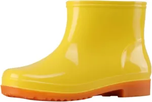BORAMAX Tall rain Boots for Women and Waterproof Garden Shoes, Anti-Slipping Rainboots for Ladies Stylish Light Car Wash Footwear for Lawn Care, Gardening