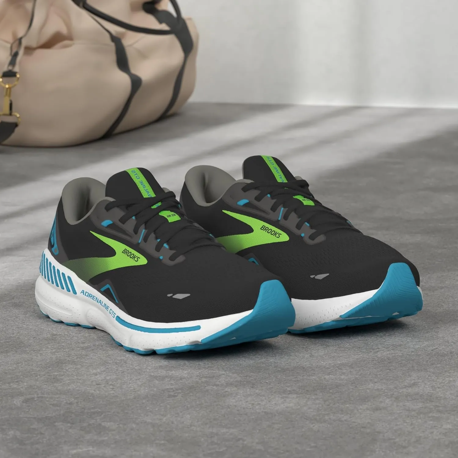 Brooks Mens Adrenaline GTS 23 Supportive Running Shoe
