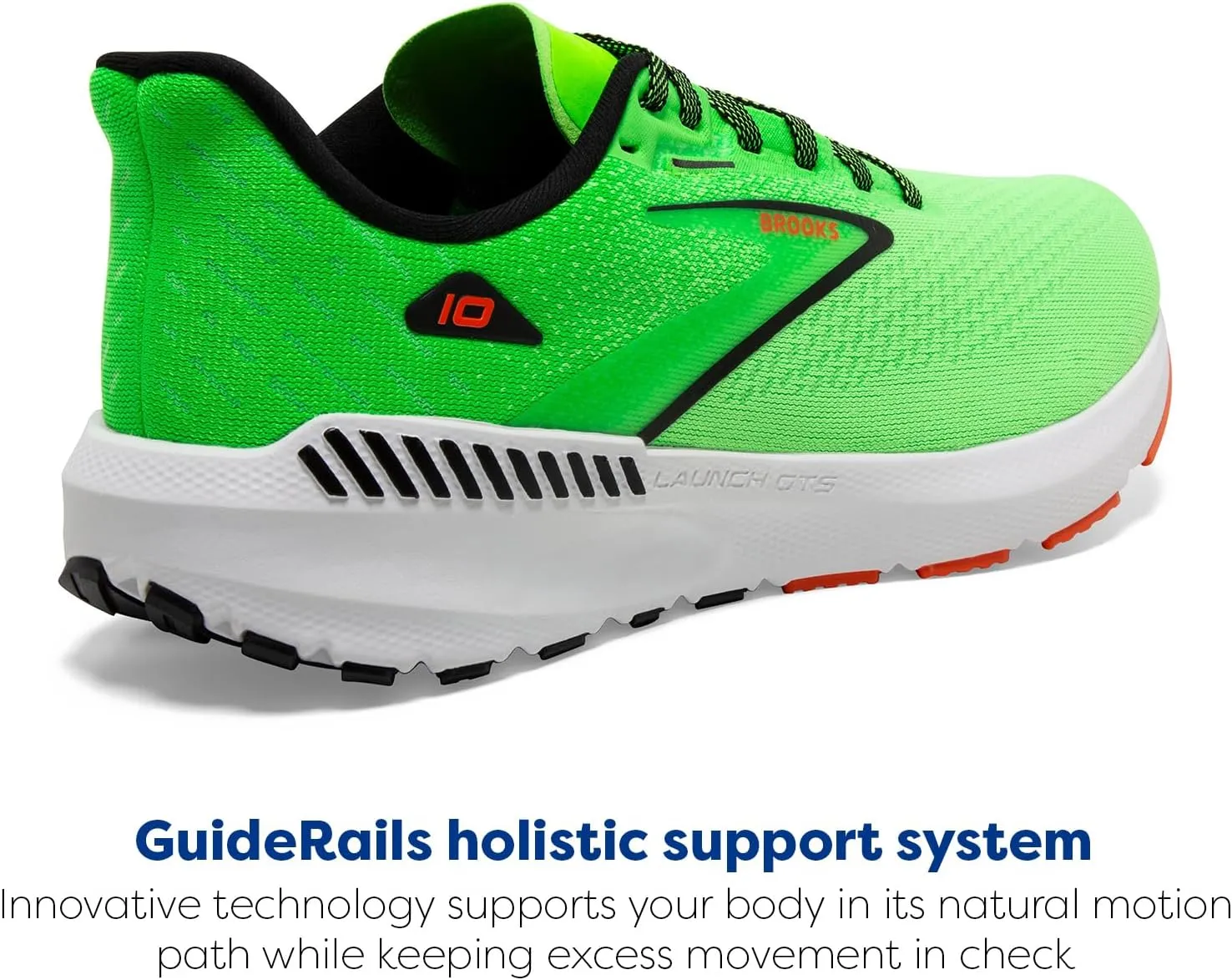 Brooks Mens Launch GTS 10 Supportive Running Shoe