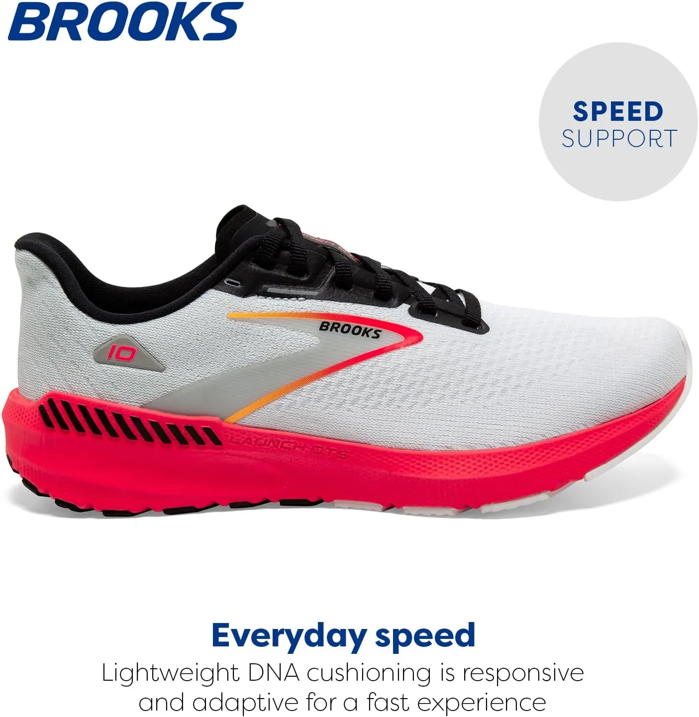 Brooks Mens Launch GTS 10 Supportive Running Shoe