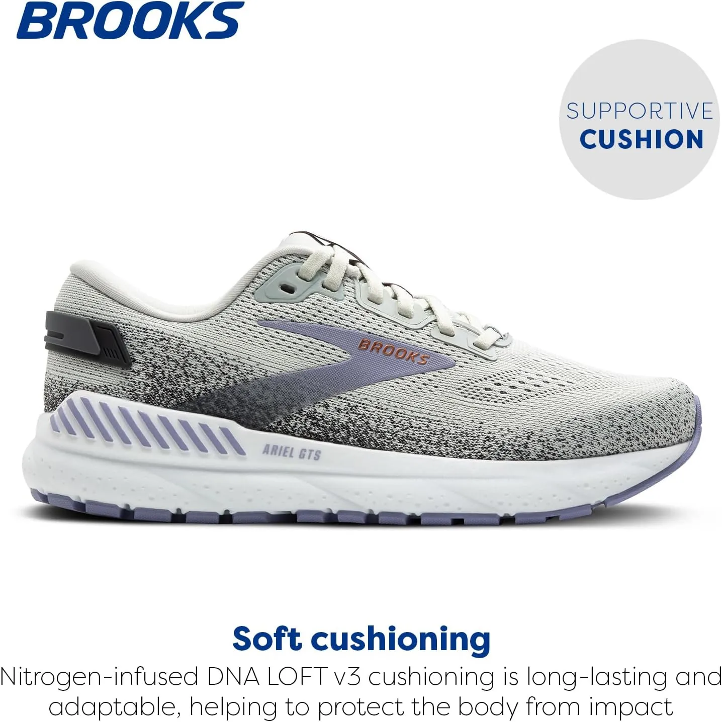 Brooks Womens Ariel GTS 24 Supportive Running & Walking Shoe