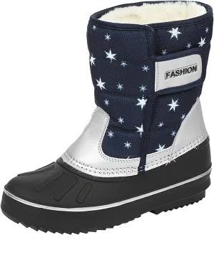 Children Boots Snow Boots Girls Boys Outdoor Boots Non Slip Warm Boots Cotton Snow Boots Toddler Girl Shoes Size 4