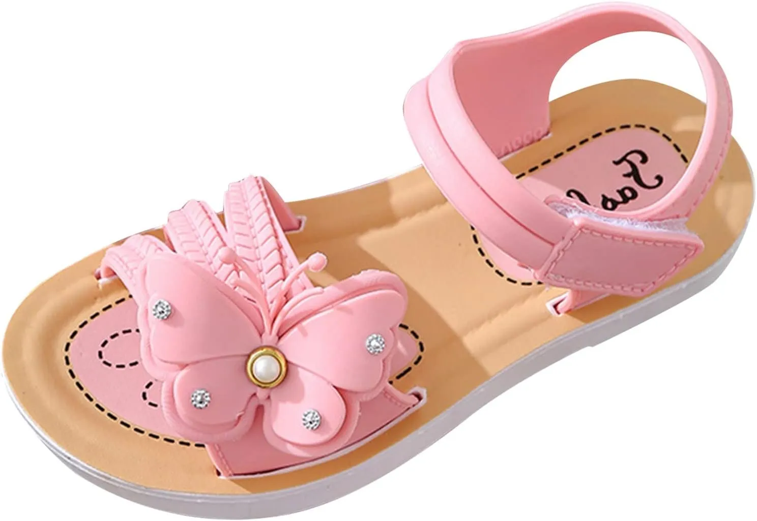Children Shoes Girls Sandals Summer New Soft Sole Non Slip Comfortable Fashion Princess Shoes Bow Fashion Sandals