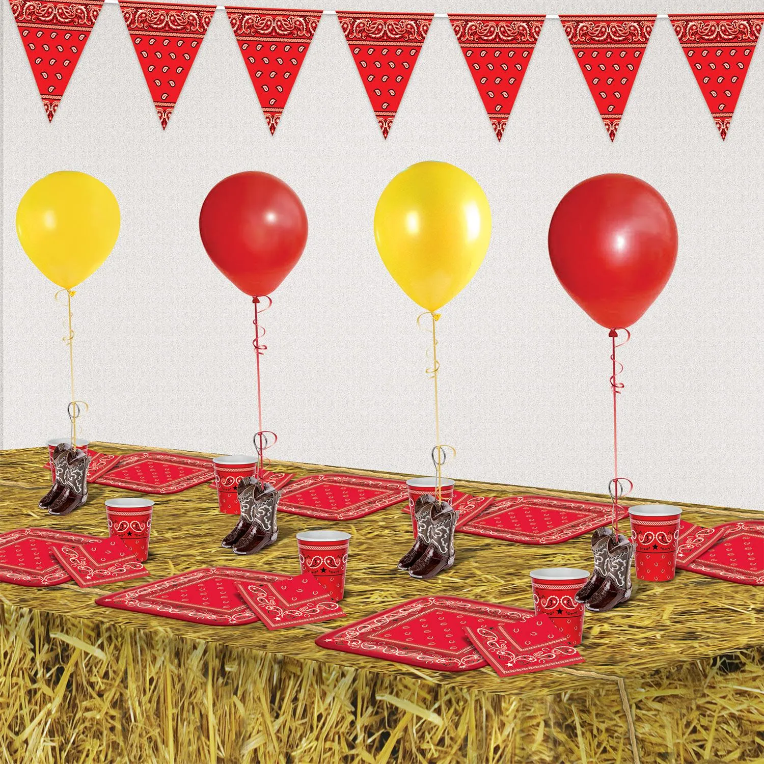 Cowboy Boots Photo/Balloon Holder