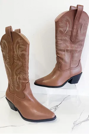 Dolly Brown Western Boot Dolly Brown Western Boot