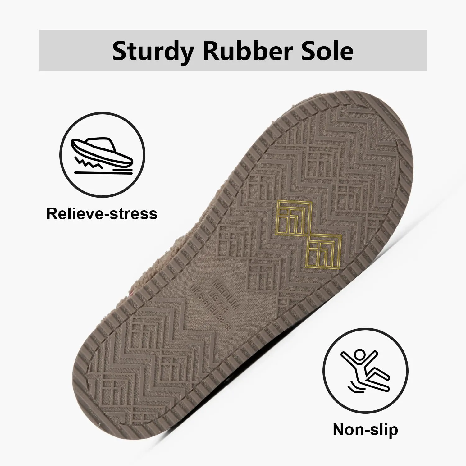 FamilyFairy Women's Slippers with Fuzzy Curly Fur Platform House Shoes Slip on Bedroom Indoor Outdoor