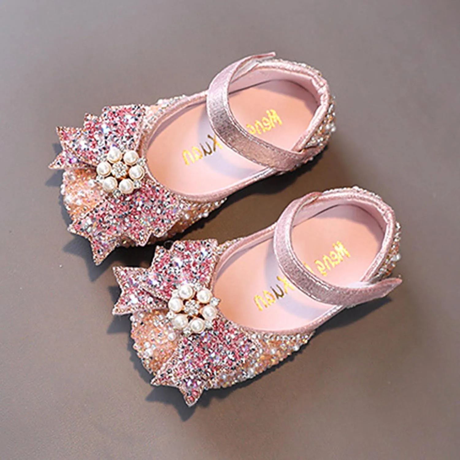 Fashion Spring And Summer Children Dance Shoes Girls Dress Performance Princess Shoes Light Toddler Rain Boots Girls