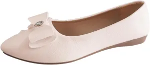 Flat Shoes for Women Dressy Work Shoes Ballet Flats Comfortable Slip On Loafers Round Toe Office Shoe Flat Dress Shoe