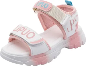 Girls Flower Sandal Shoes Comfortable Soft Sole Sandals Fashionable Open Toe Thick Sole Children Sandals