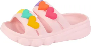 Girls Shoes Comfortable Soft Sole Home Outdoor Slippers Fashionable Love Children Slippers Sandals for Girls Samdals