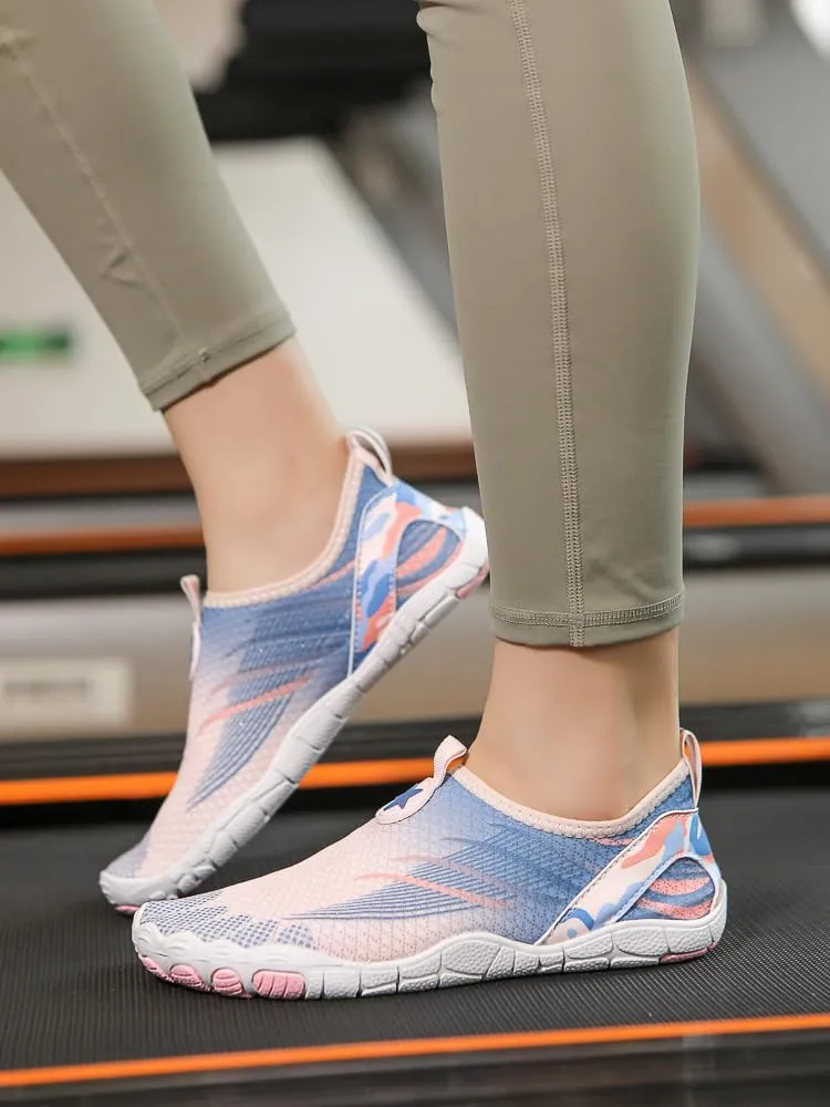 Grounded Footwear for Women Barefoot Water Resistant Quick Dry Hiking Shoes Wide Toe Box Shoes Barefoot Footwear Neuropathy Slip On Zero Drop Shoe Comfortable Sneakers for Running, Athletic 2025