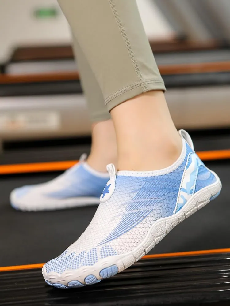 Grounded Footwear for Women Barefoot Water Resistant Quick Dry Hiking Shoes Wide Toe Box Shoes Barefoot Footwear Neuropathy Slip On Zero Drop Shoe Comfortable Sneakers for Running, Athletic 2025