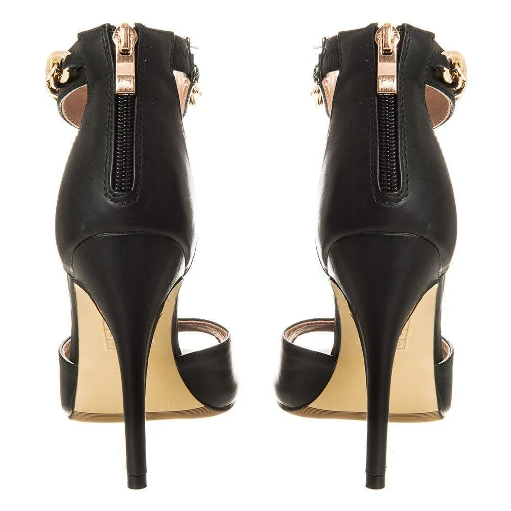 High Stiletto Heel Open Toe Ankle Bracelet Sandal