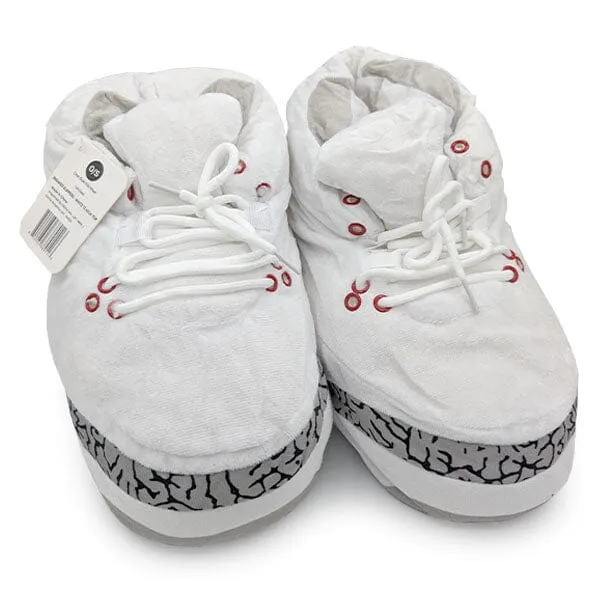 High Top Plush Sneaker Slippers (Multiple Styles)