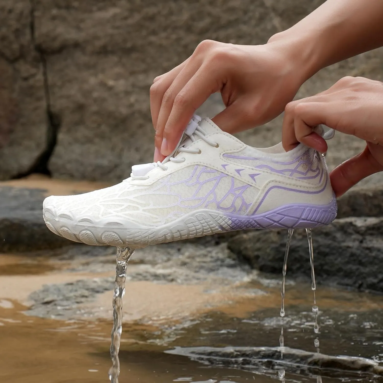 Hike Barefoot Shoes for Women Men Healthy and Comfortable Shoe Breathable Barefoot Vitality Water Shoes Wide Toe Box,Pro Wide Toe Box, Athletic Outdoor Hiking Footwear