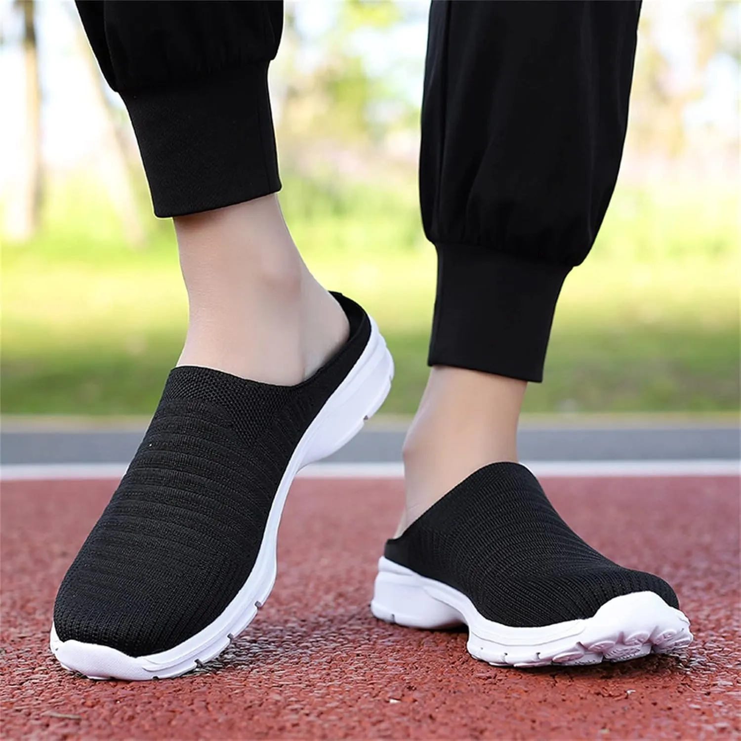 House Slippers Men 8 Mesh Breathable Lightweight Slip On Flat Casual Half Slippers Size 13 Mens Shoes Slippers