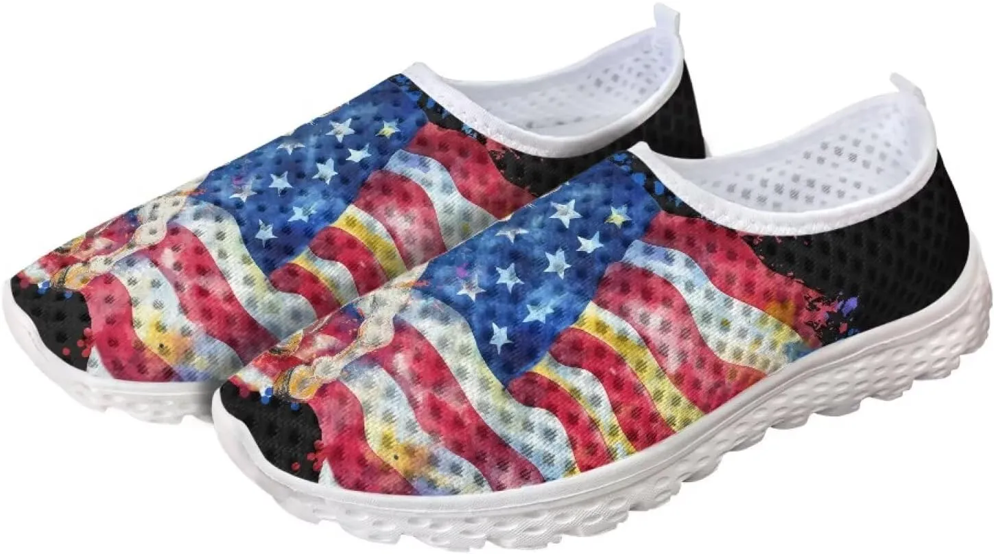 KEIAHUAN Trendy Running Shoes for Women Sneakers, Casual Lightweight Training Shoes Non-Slip Athletic Tennis Shoes