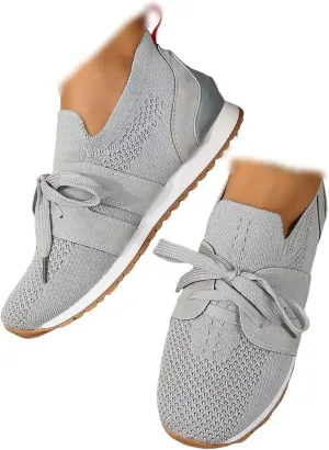 Ladmiple Running Shoes For Women Athletic Walking Shoes Slip On Casual Mesh-Comfortable Athletic Tennis Workout Sneakers 2025