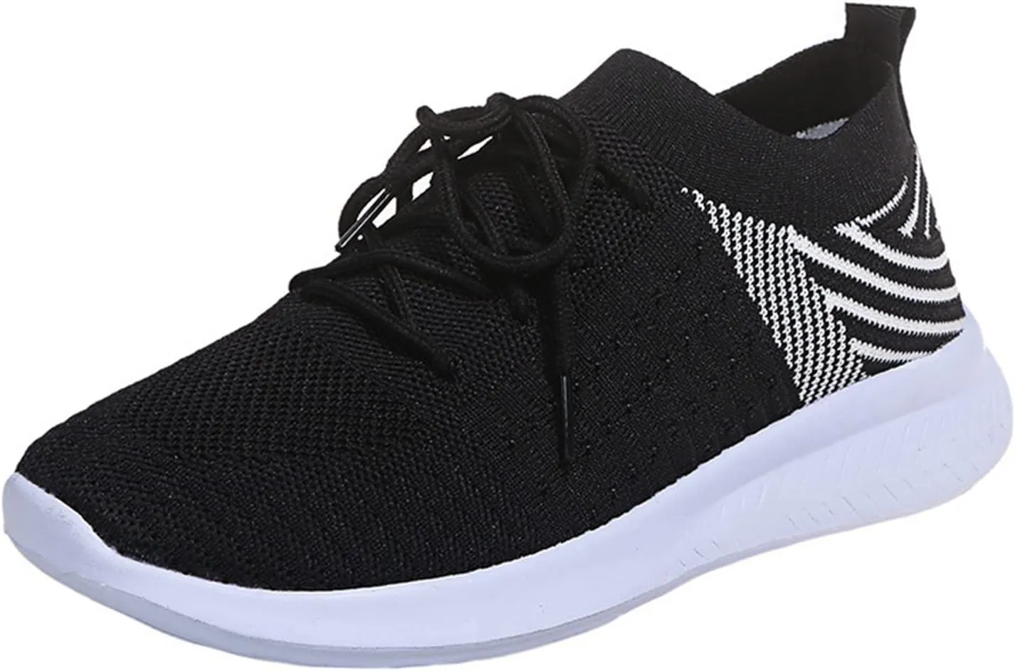 Ladmiple Running Shoes Womens Slip On Sneakers Arch Support Walking Tennis Shoes Non Slip Comfortable Workout Gym Shoes
