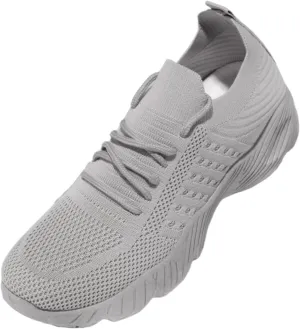 Ladmiple Shoes For Women Sneakers Slip On Lightweight Non Slip Gym Workout Tennis Running Shoes Fashion Walking Sneakers