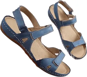 Lausiuoe Orthotic Dress Sandals For Women With Arch Support Comfortable Dressy Casual Summer Orthopedic Slides Walking Shoes