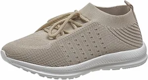 Lausiuoe Shoes For Women Sneakers Wide Width Walking Shoes Comfort Light Weight Mesh Non Slip Work Running Tennis Shoes