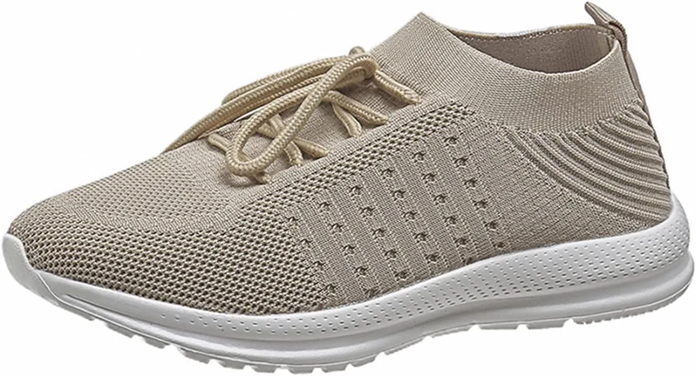 Lausiuoe Shoes For Women Sneakers Wide Width Walking Shoes Comfort Light Weight Mesh Non Slip Work Running Tennis Shoes