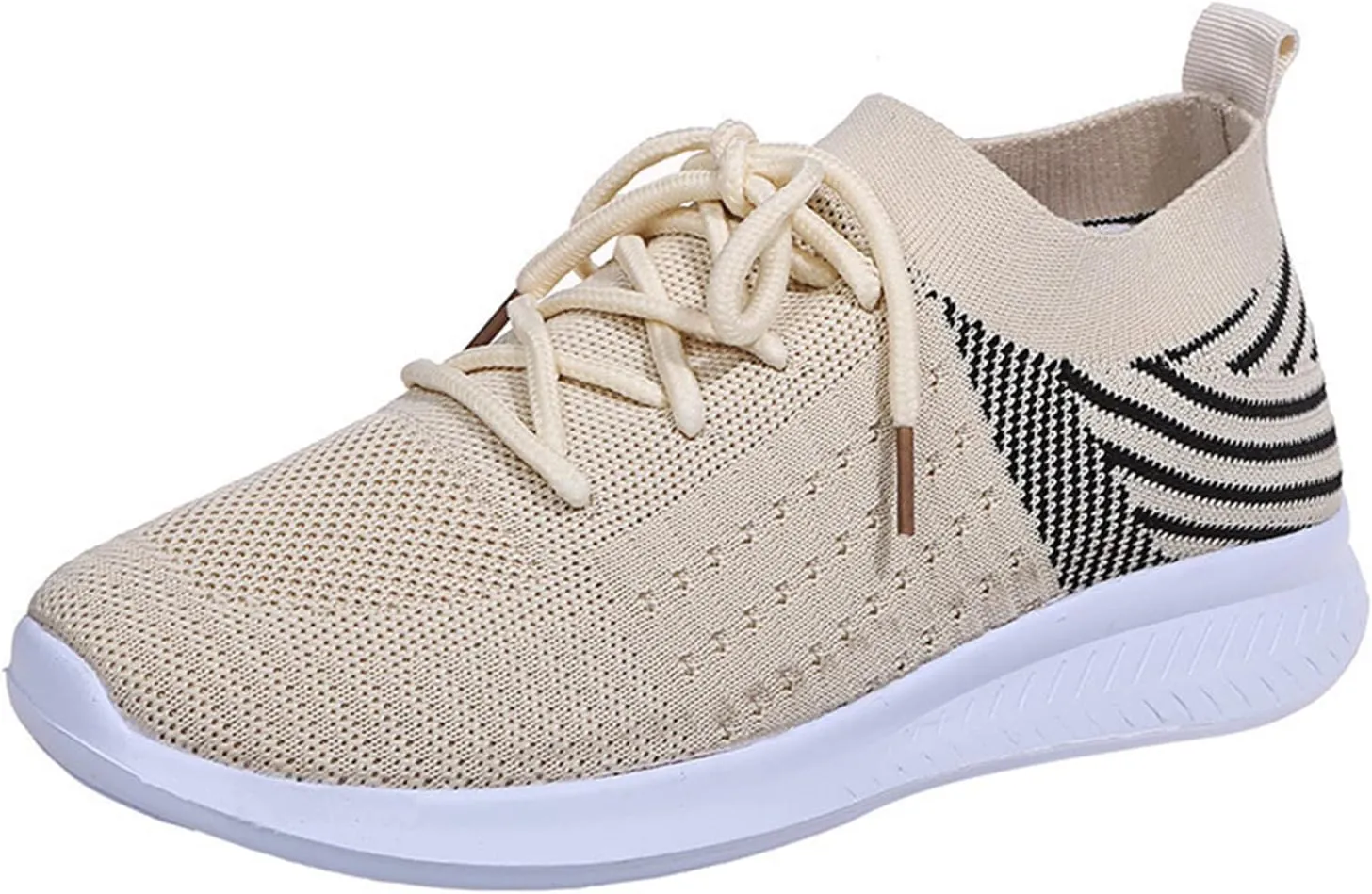 Lausiuoe Slip On Sneakers Women Wide Width Walking Running Shoes Ladies Slip-on Mesh Lightweight Breathable Tennis Shoes