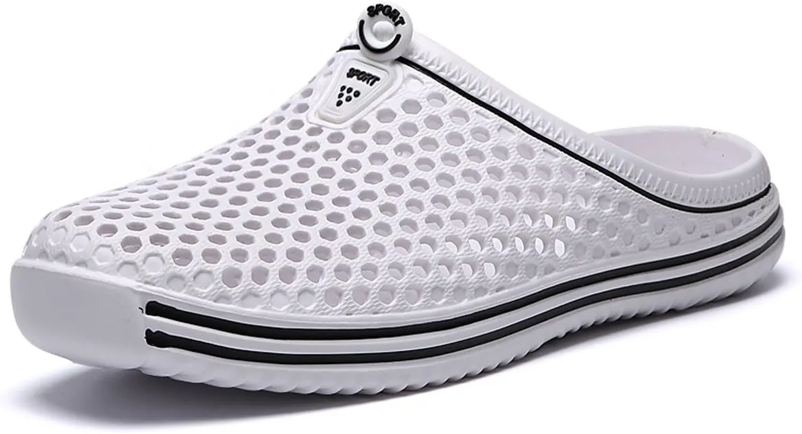 LIBINXIF Women Garden Clog Shoes,Men Breathable Slippers Beach Sandals Shower Water Walking Anti-Slip Shoes