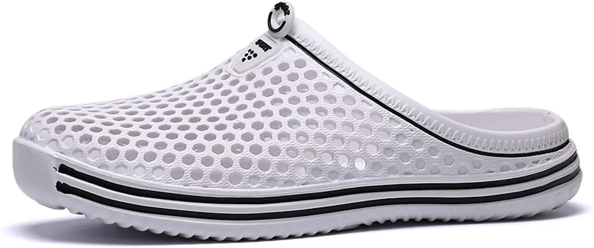 LIBINXIF Women Garden Clog Shoes,Men Breathable Slippers Beach Sandals Shower Water Walking Anti-Slip Shoes