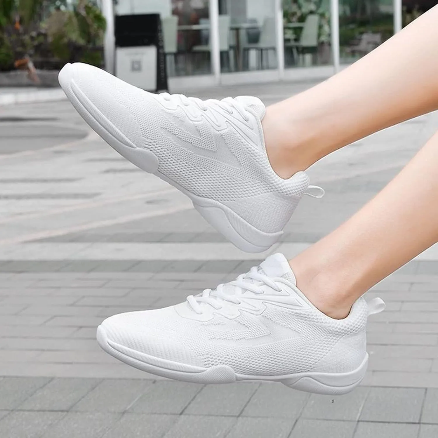 Lightweight Walking Tennis Shoes for Women Non Slip Workout Fashion Tennis Running Sneakers Grounded Footwear