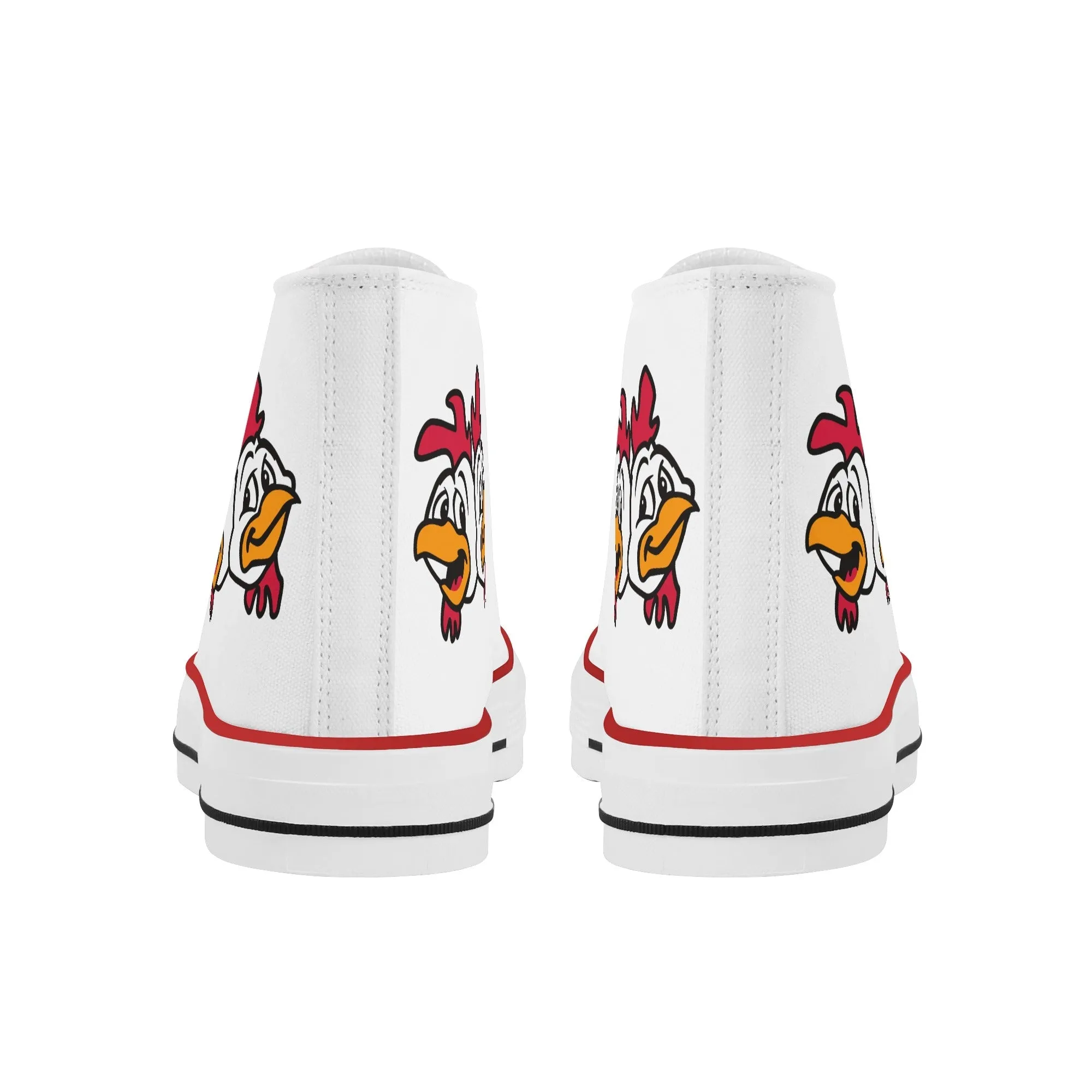 Los Pollos Hermanos - Breaking Bad | High Top Canvas Sneakers