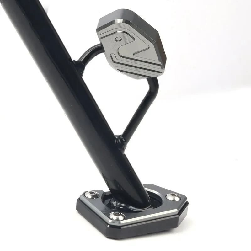 Motorcycle Foot Side Stand Pad Plate Kickstand
