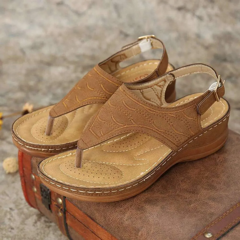Orthopedic Slippers with Back Strap for Women Orthopedic Women's Flip Flops Summer Sandals Arch Support Orthopedic Arch Support Flip Flops for Women Light Weight Plantar Fasciitis Womens Sandals