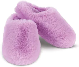 PajamaGram Women's Slippers - Womens Fluffy Slippers