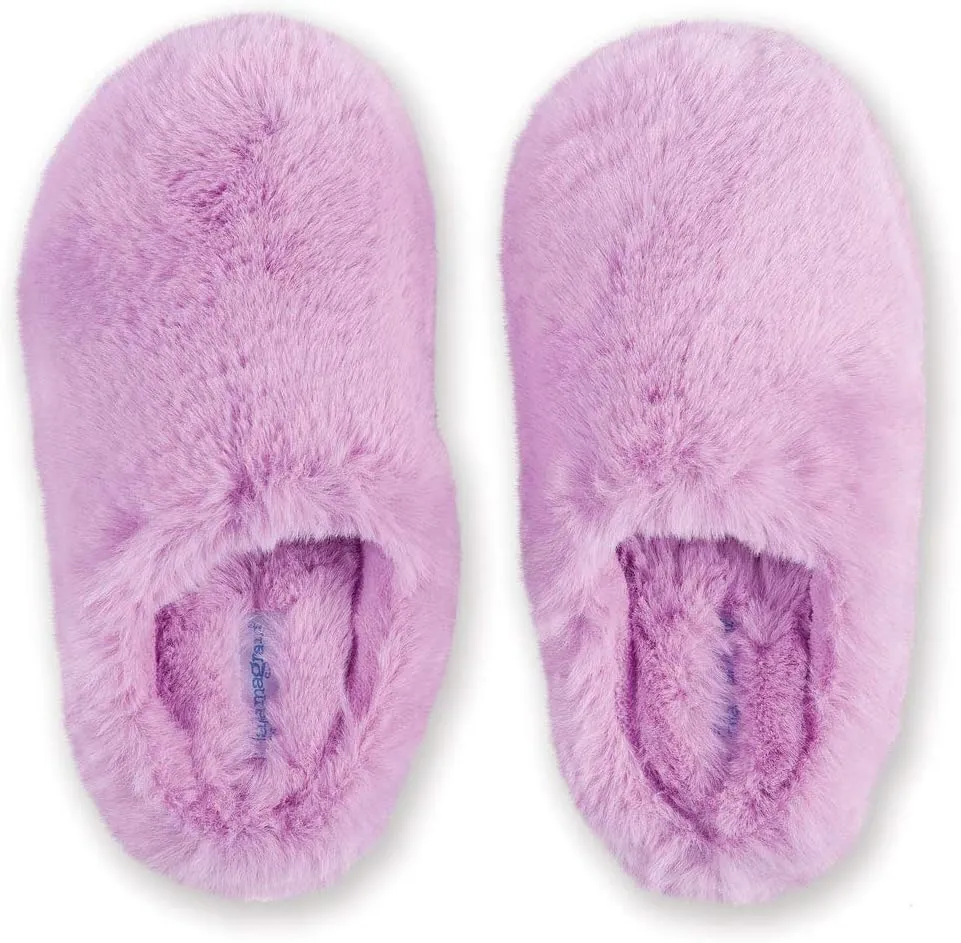 PajamaGram Women's Slippers - Womens Fluffy Slippers