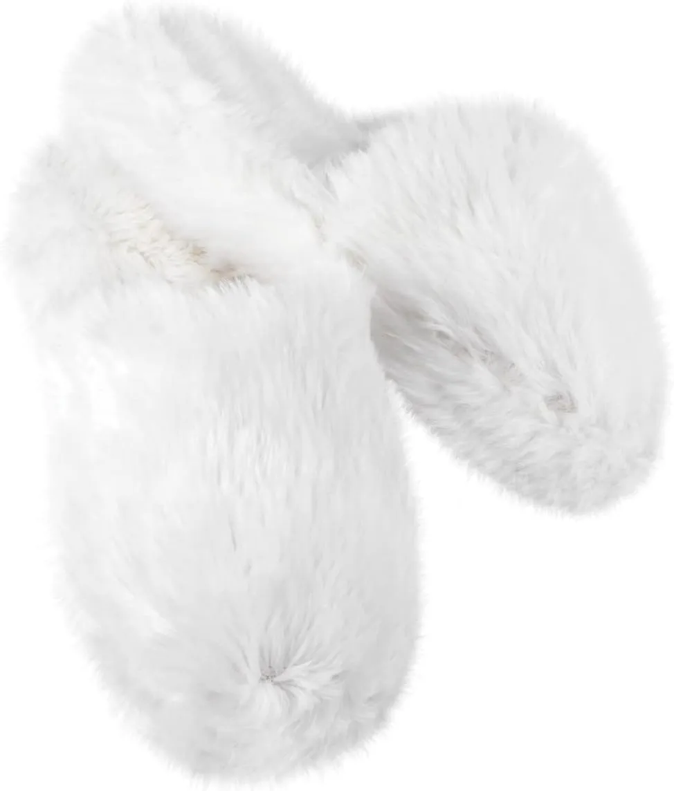 PajamaGram Women's Slippers - Womens Fluffy Slippers