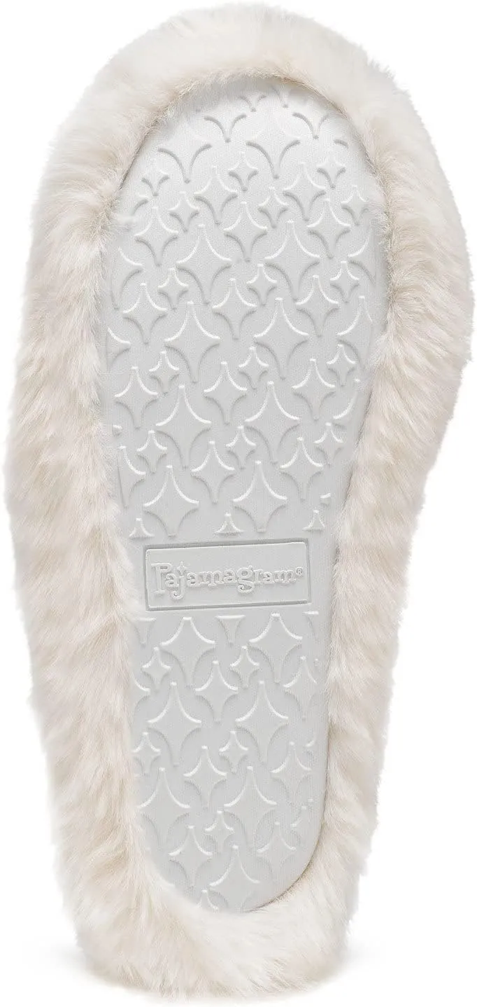 PajamaGram Women's Slippers - Womens Fluffy Slippers