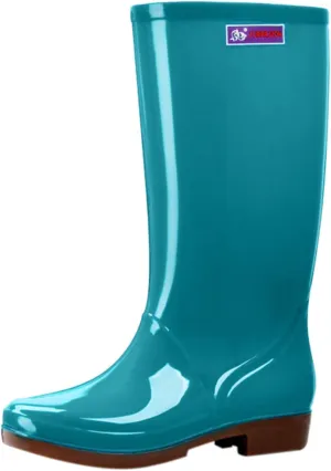 Rain Boots Women Tall Mens Grounded Footwear Small Heel Booties Non Slip Work Barefoot Shoes Women's Rain Boots Waterproof Garden Shoes Womens Hiking Boots