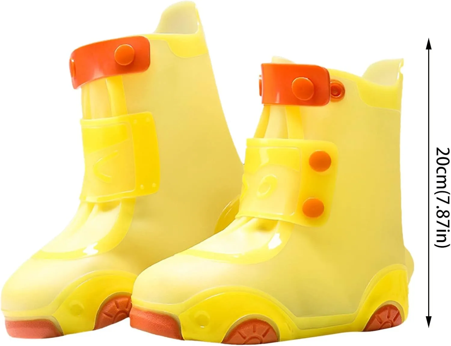 Rain Shoe Cover Waterproo Shoe Cover For Kids Rain Boot Non-Slip Reusable Galoshes For Girls Rainboots Boots Boys